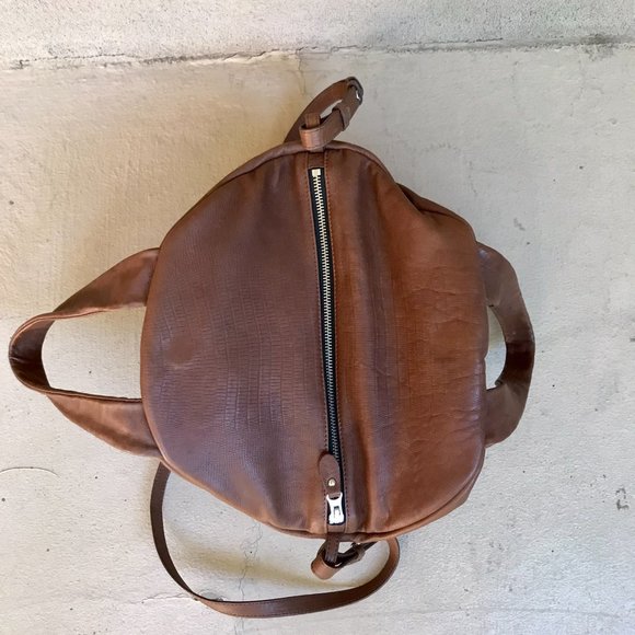 Znomina Cognac Leather Purse - Picture 3 of 8